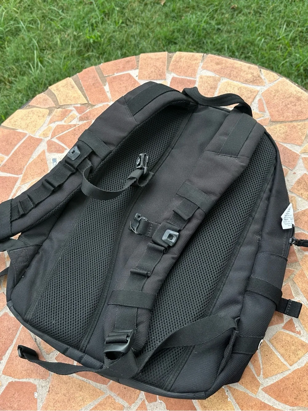 Oakley Black Commuter Backpack with Front Zip Pocket